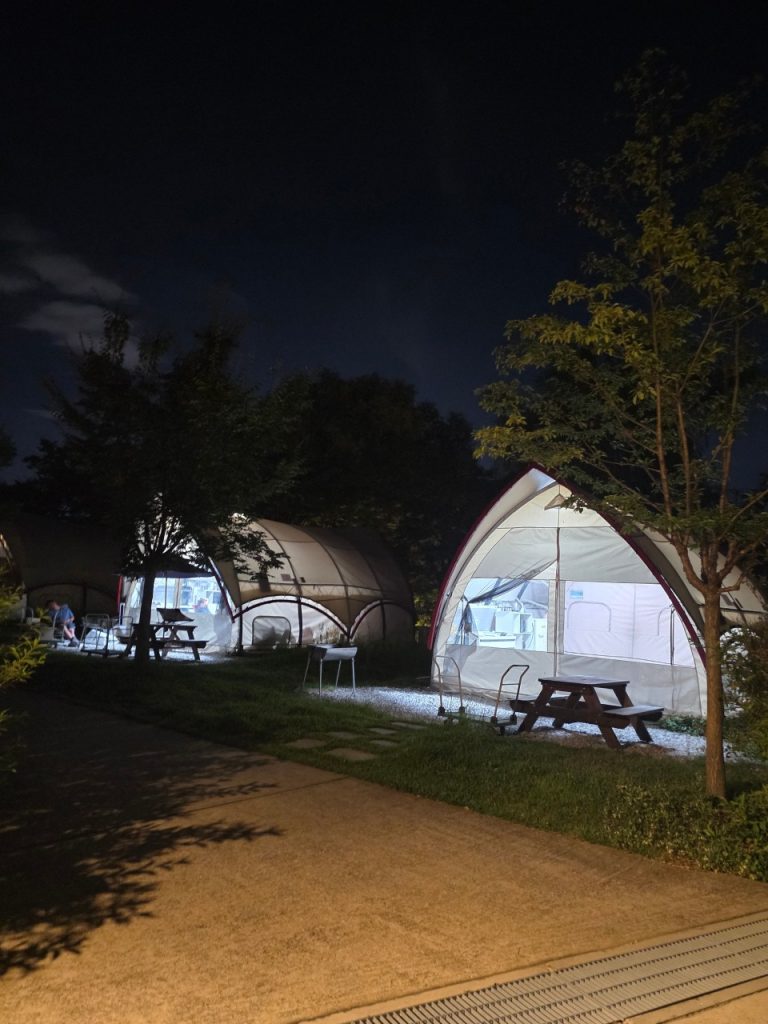 Nanji Hangang Park camping #2