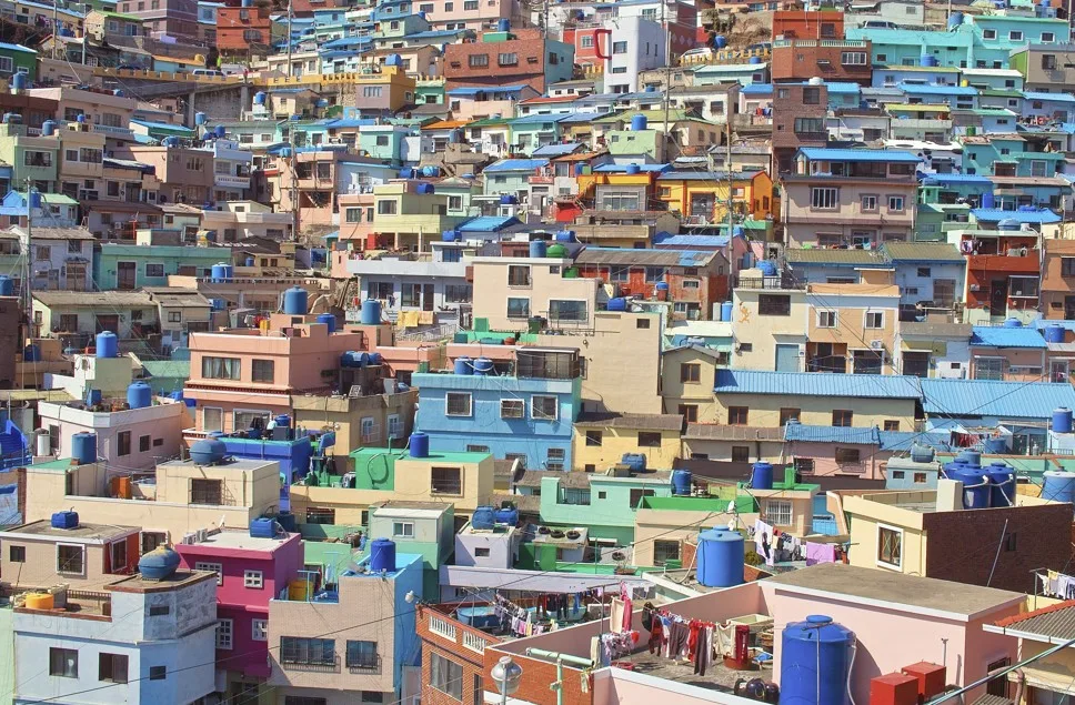 Gamcheon Culture Village santorini