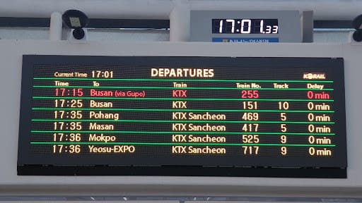 KTX digital signs