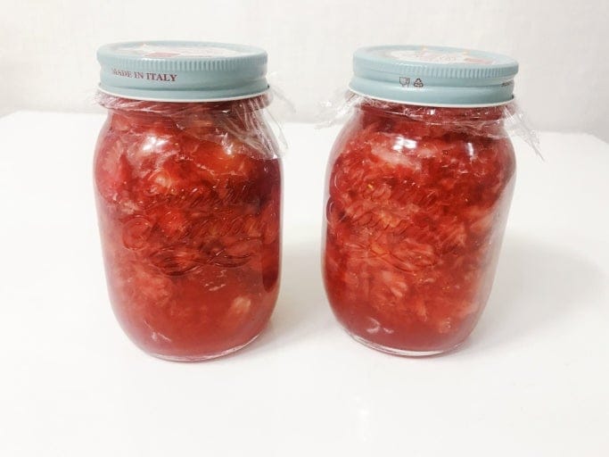 Strawberry storage