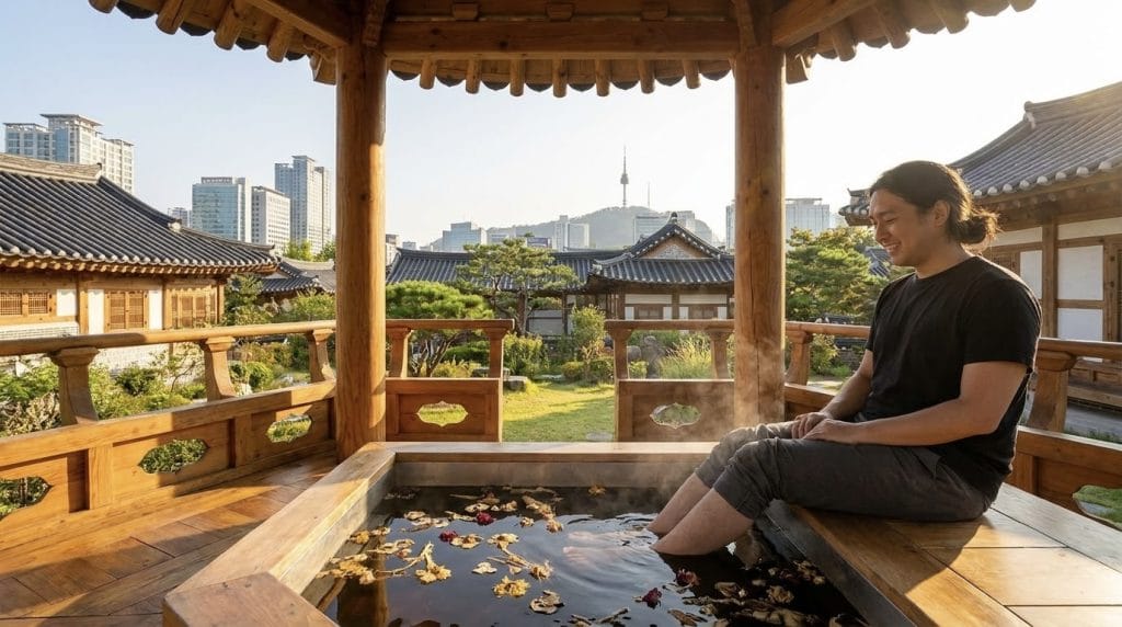 Needle-free Korean medicine options including warm moxibustion therapy and herbal foot soak