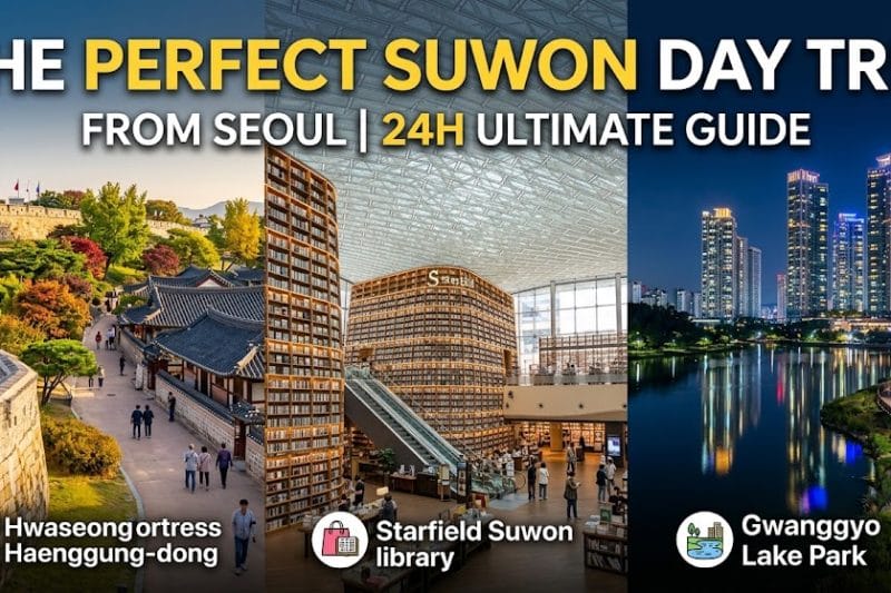 The Perfect Day Trip from Seoul: Conquering Suwon in 24 Hours