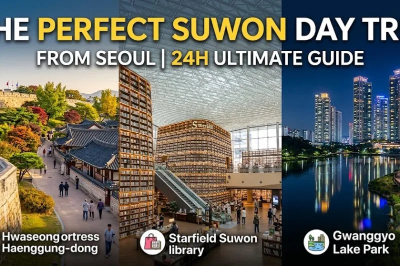 The Perfect Day Trip from Seoul: Conquering Suwon in 24 Hours
