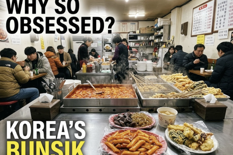 The Secret Behind the ‘Red Food’ in K-Dramas: Korean Street Food (Bunsik)