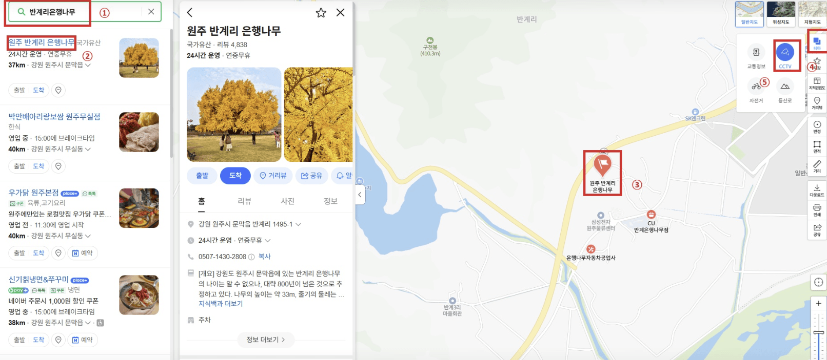 Naver Map CCTV